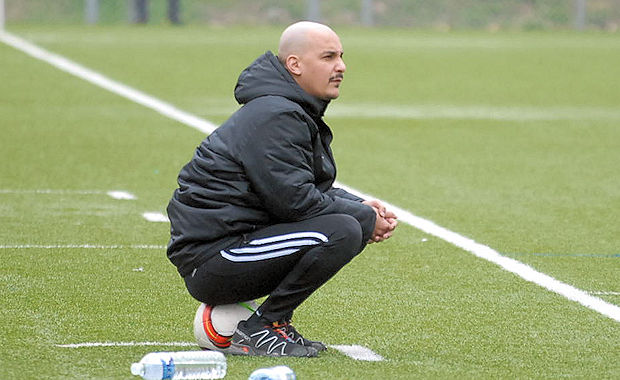 Choukri Mhrizer, l'entraîneur du FC Lyon
