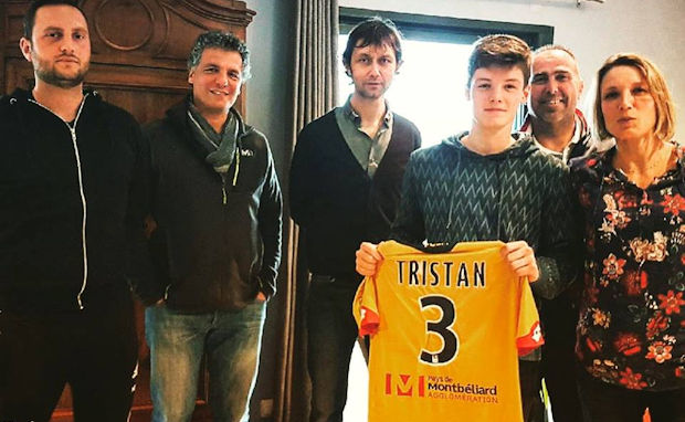 Du FC DOMTAC au FC Sochaux pour le jeune Tristan Méoni