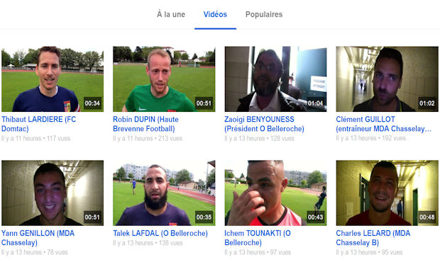 NOUVEAU - Retrouvez toutes VIDEOS du week-end sur MONFOOT69TV...