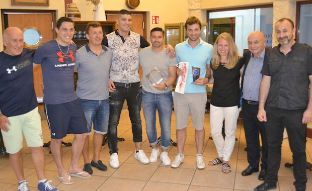 L'équipe emmenée par Jérémie Berthod a remporté la dixième édition des Gentlemen du Foot-Souvenir Aîssa Boussouar