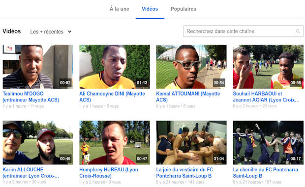 Première Division (Poule B) - Lyon Croix-Rousse Foot champion ! Première Division (Poule B) - Lyon Croix-Rousse Foot champion !