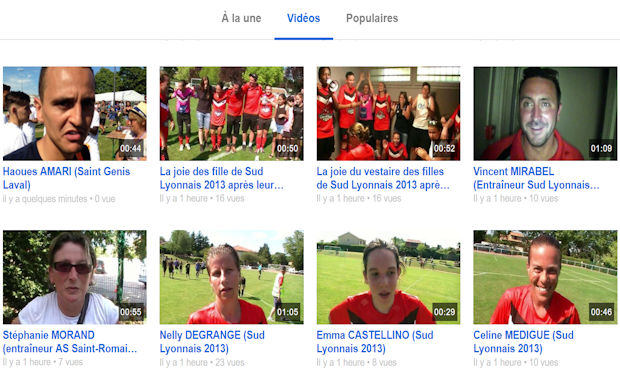 Interdistrict Féminin – Direction la Ligue pour SUD LYONNAIS 2013 Interdistrict Féminin – Direction la Ligue pour SUD LYONNAIS 2013