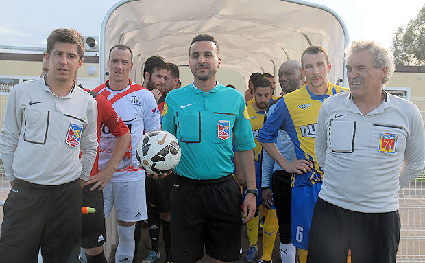 Les arbitres de la rencontre