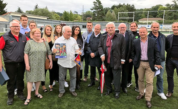 Ferdinad Ferrari entouré des ses familles Ferdinad Ferrari entouré des ses familles