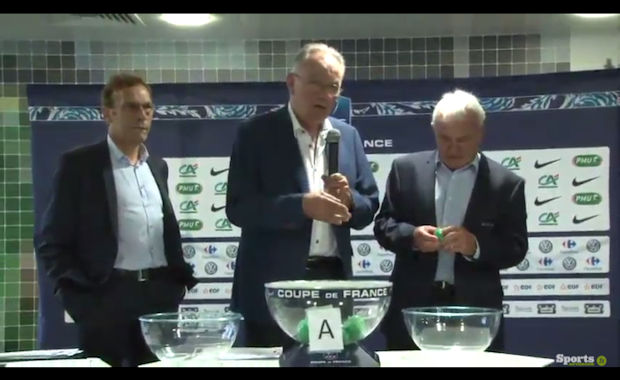 Coupe De France En Direct De Geoffroy Guichard Pour Le Tirage Du 4eme Tour