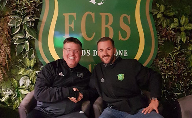 Pascal Rousset et Yann Obitz sont tombé d'accord hier soir sur le futur rôle du dirigeant de Sport Protech au FC Bords de Saône
