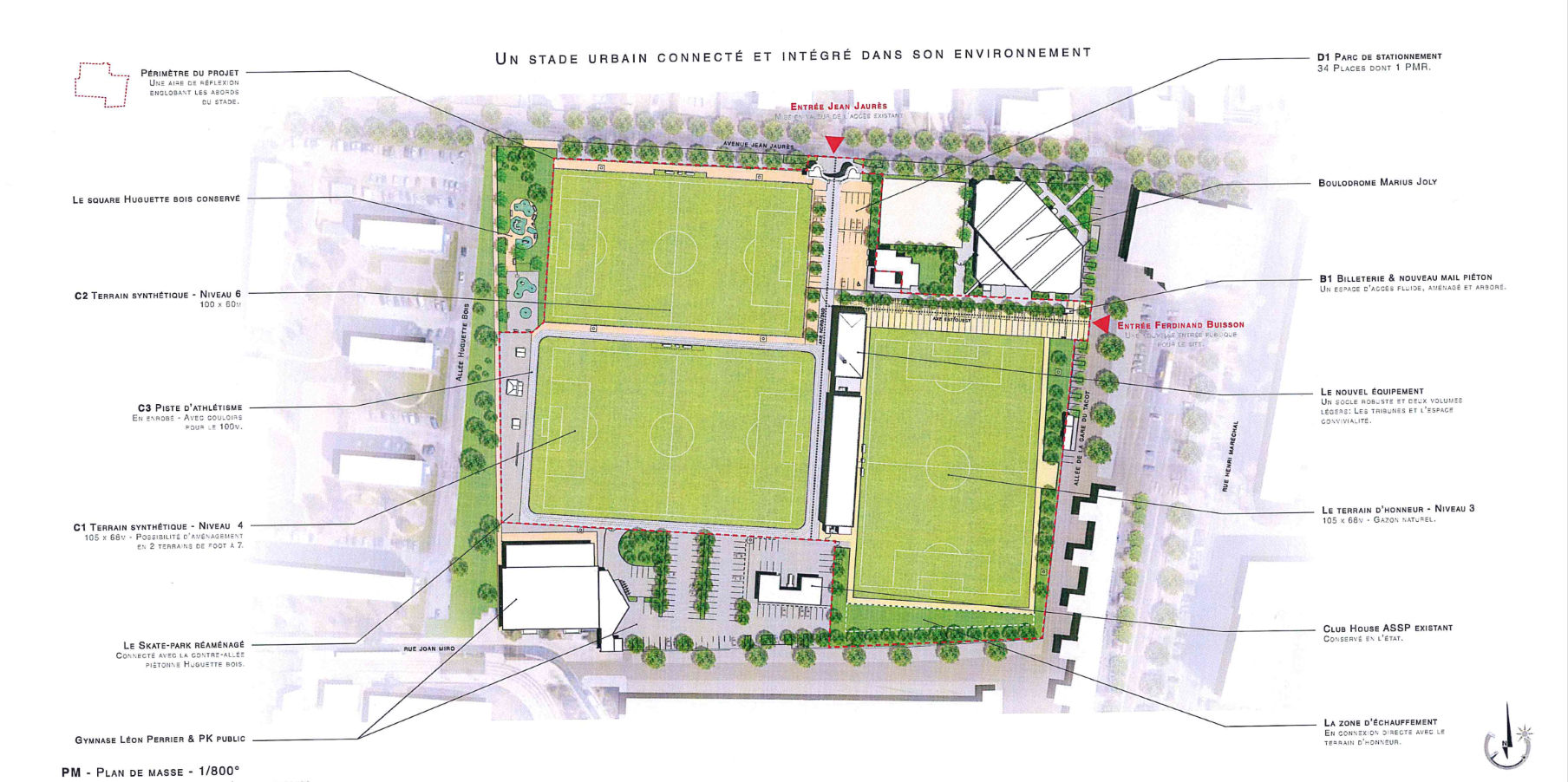 AS Saint-Priest - Découvrez le nouveau stade JOLY