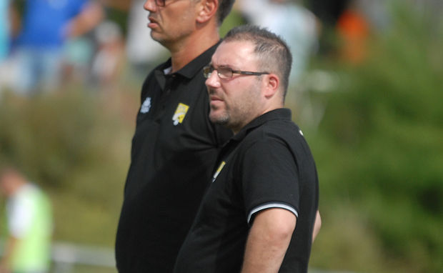 Cédric Voisin, l'entraîneur du FC Val Lyonnais