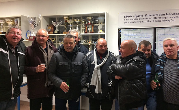 Les ECHOS des CLUBS – « MIMILE » soigne son retour au club house du CALUIRE SC