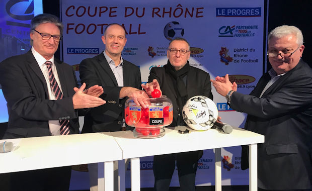 Coupe du Rhône - Un tirage homogène, FC VAULX - FC LIMONEST à l'affiche !