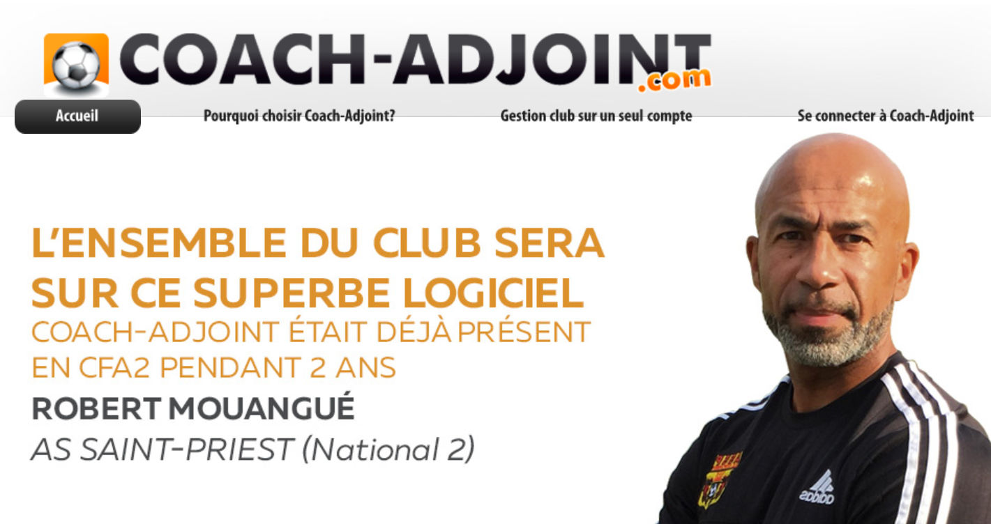 Robert Mouangué et l'AS Saint-Priest utilise Coach-adjoint ! Robert Mouangué et l'AS Saint-Priest utilise Coach-adjoint !