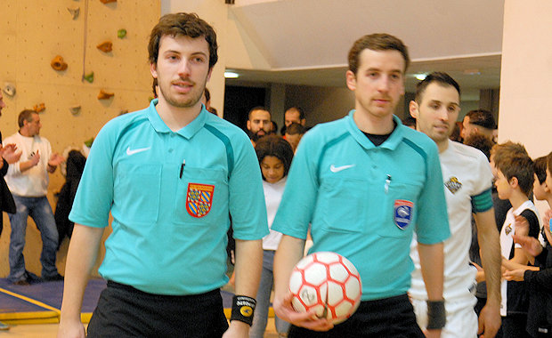 Les arbitres de la rencontre