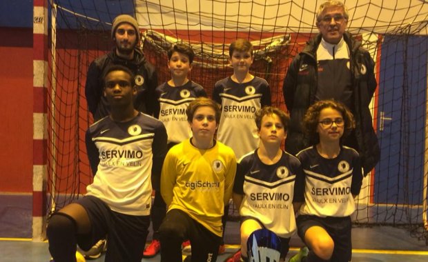 Futsal jeune - Champions RHÔNE-ALPES les U13 de LYON-X-ROUSSE FOOT 