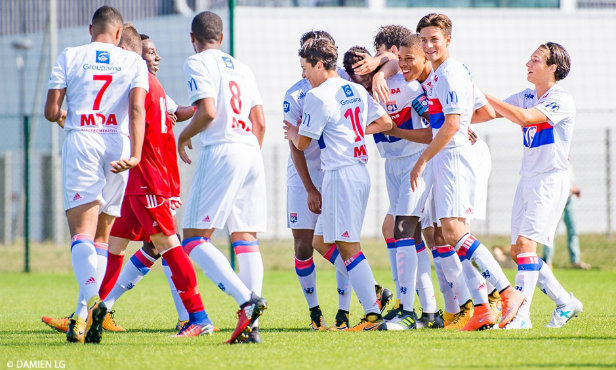 U17 Nat - L'OL sans concession pour EVIAN THONON SAVOIE