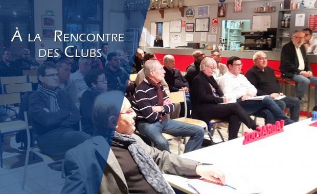 Les ECHOS des CLUBS – Bernard BARBET en visite au FC CHAPONNAY MARENNES