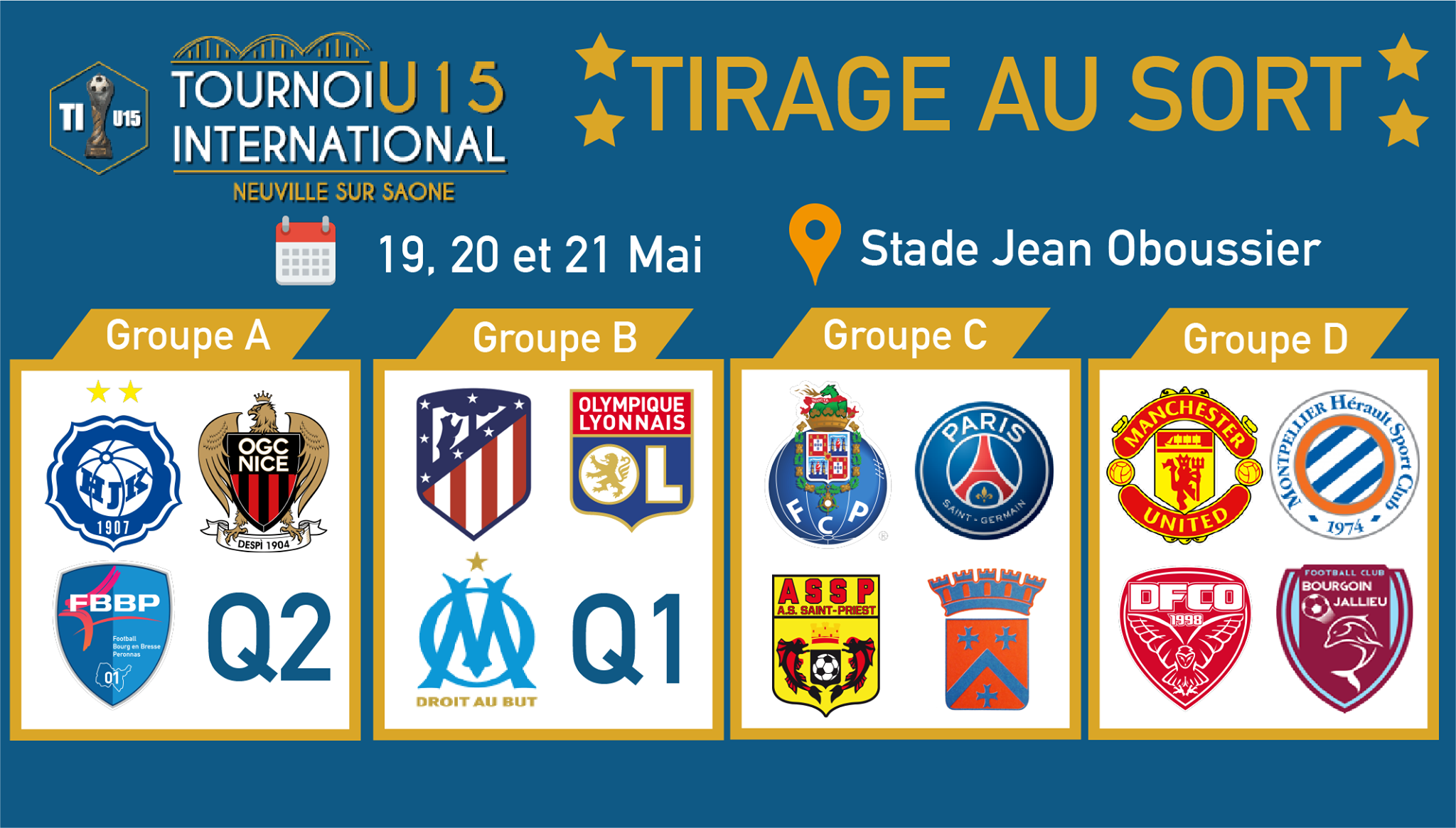 Tournoi International U15 CS Neuville - Gilles MAGAT : "Pas de doute sur la qualité du plateau..." Tournoi International U15 CS Neuville - Gilles MAGAT : "Pas de doute sur la qualité du plateau..."