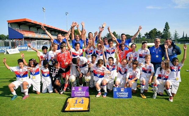 Danone Cup U12 - L'OL a tout raflé et envoi deux équipes en ESPAGNE !