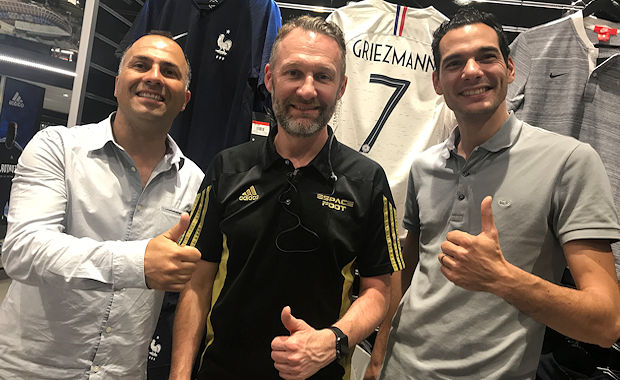 Patrick Gonzalez, Franck Vanderveken et Nicolas Fabre Patrick Gonzalez, Franck Vanderveken et Nicolas Fabre