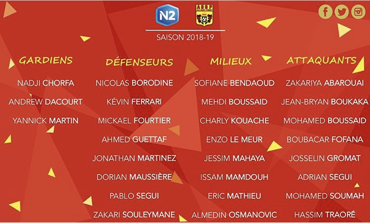 AS SAINT-PRIEST - Le GROUPE des 27 pour la reprise, six U19 PROMUS AS SAINT-PRIEST - Le GROUPE des 27 pour la reprise, six U19 PROMUS