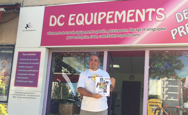 Vous pouvez retirer ou acheter vos livres en direct chez David Claudin et son établissement DC Equipements situé à Sathonay