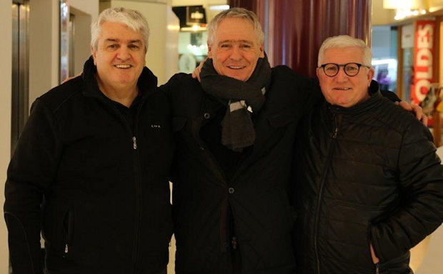 Jean-Pierre Mallozzi, Gérard Bonneau et Guy Rasper