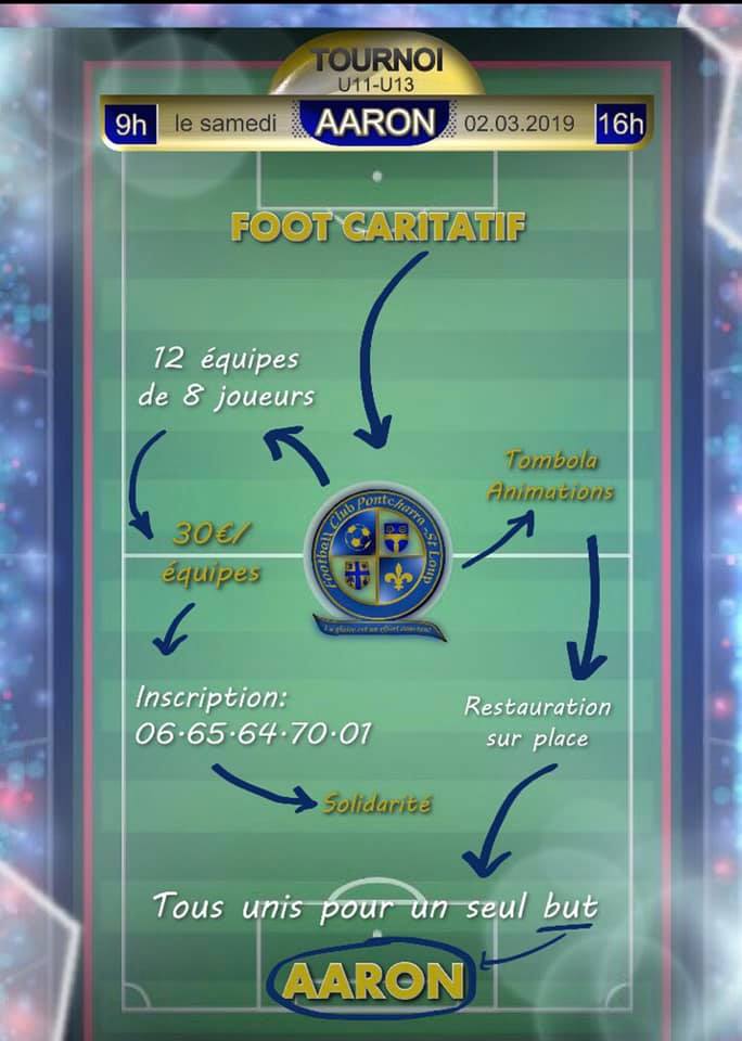 FC PONTCHARRA SAINT-LOUP - Un tournoi mixte U11&U13 pour AARON