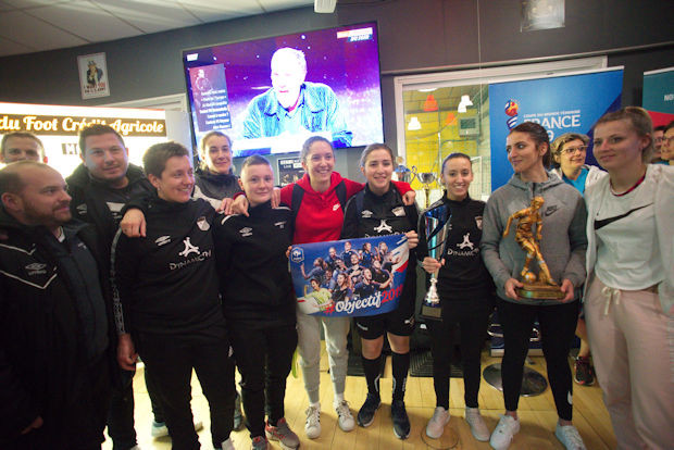 Le Chassieu-Décines FC, vainqueur 2019 de la soirée des Ladies du Foot Crédit Agriciole
