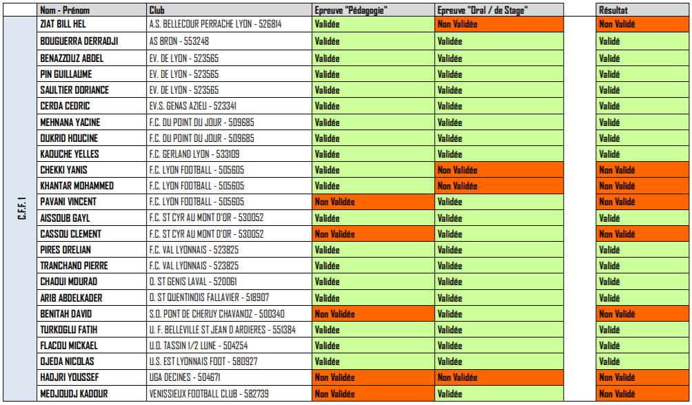 Éducateurs - Découvrez les candidats reçus au CFF1 Éducateurs - Découvrez les candidats reçus au CFF1