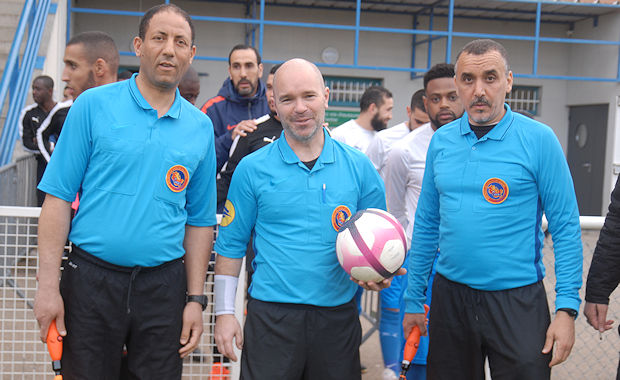 Les arbitres de la rencontre