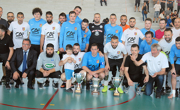 Coupe du Rhône Futsal – SUD AZERGUES FUTSAL fait un beau vainqueur, le Team BEL AIR un beau vaincu