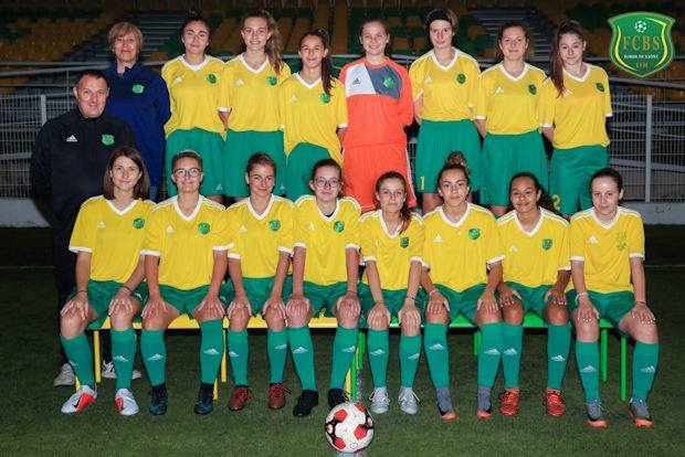 Les U18 féminines du FC Bords de Saône promues en Ligue