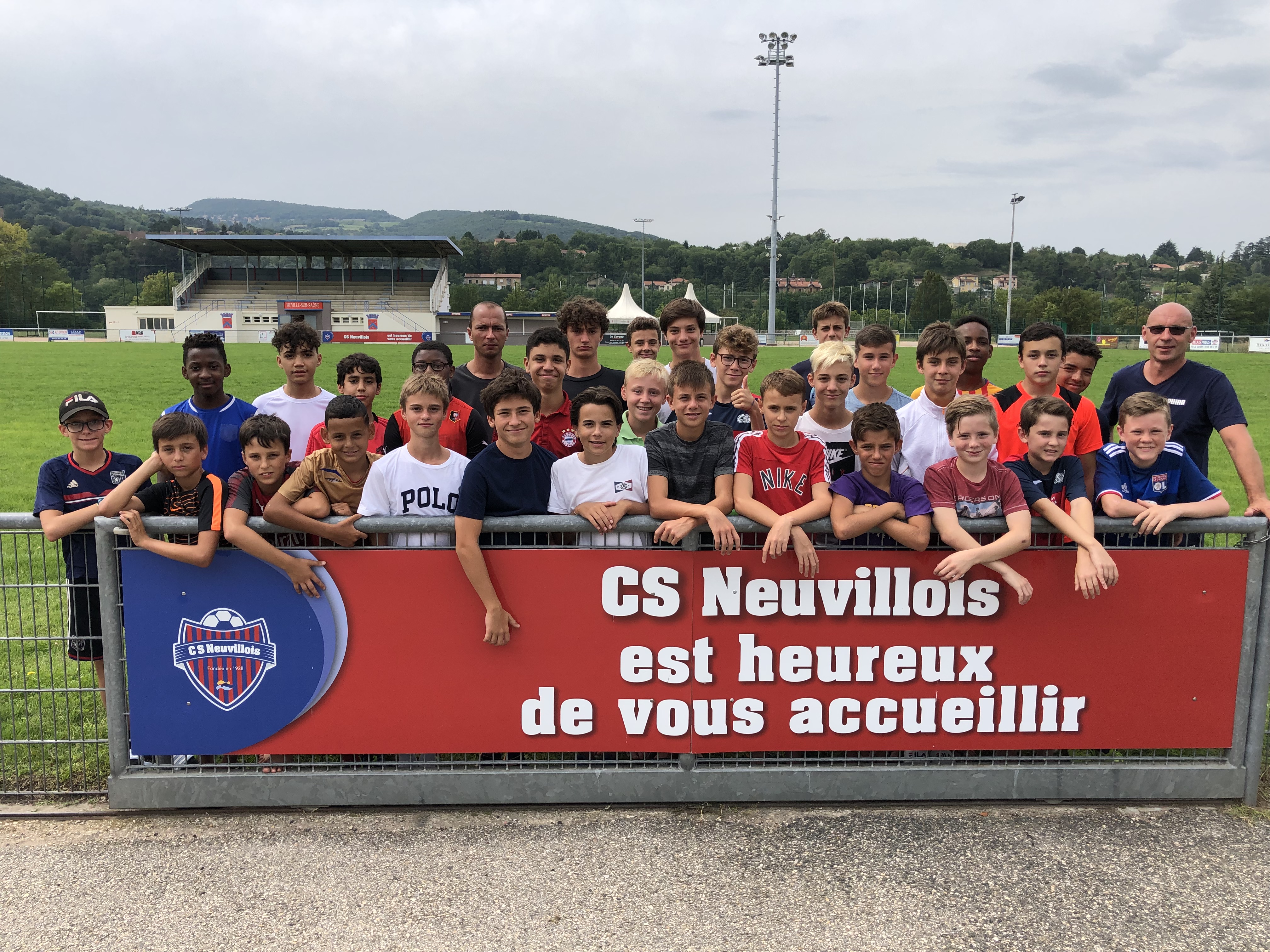 Les U15 d'Alban Compigne et Fabrice Peyraud-Magnin retrouvent le niveau D1, un an seulement après l'avoir quitté.