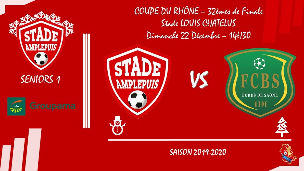 Coupe du Rhône : suivez Stade Amplepuisien - Bords de Saône en direct