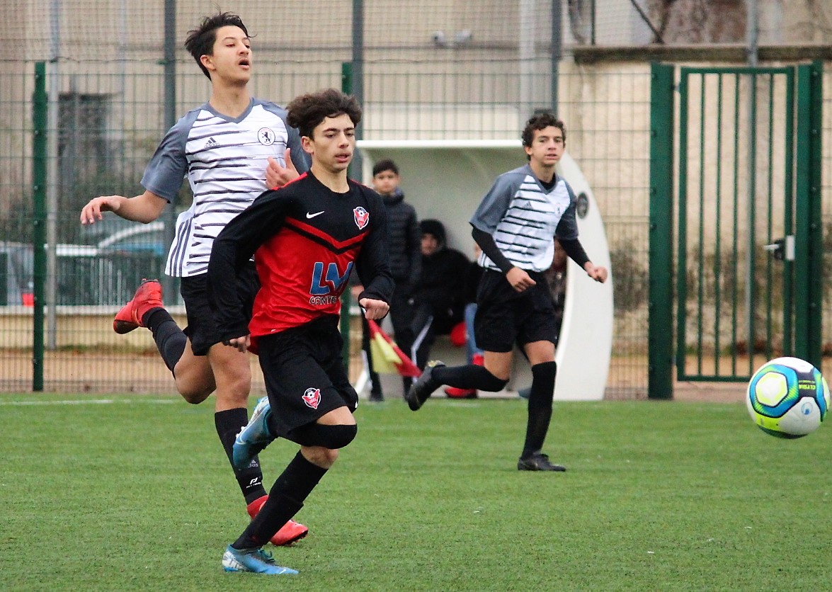 U15 (D2) ES Trinité Lyon - USEL Foot (3-2) : les photos de Robert Ageron