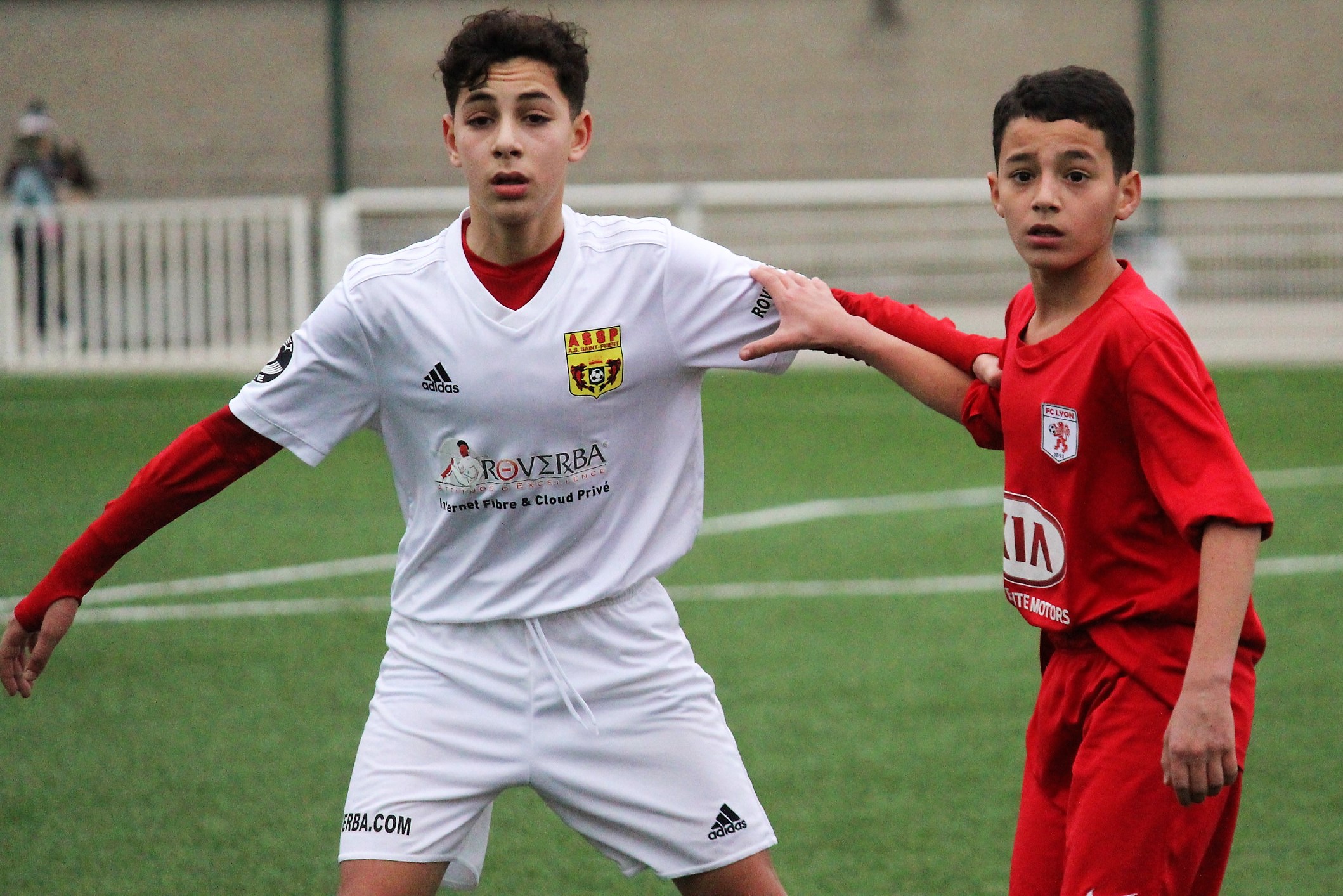 Galerie photos AS Saint-Priest - FC Lyon (U13, amical) par Robert Ageron