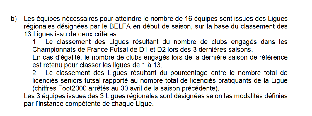 Futsal : quelles sont les équipes monteront en D2 ?