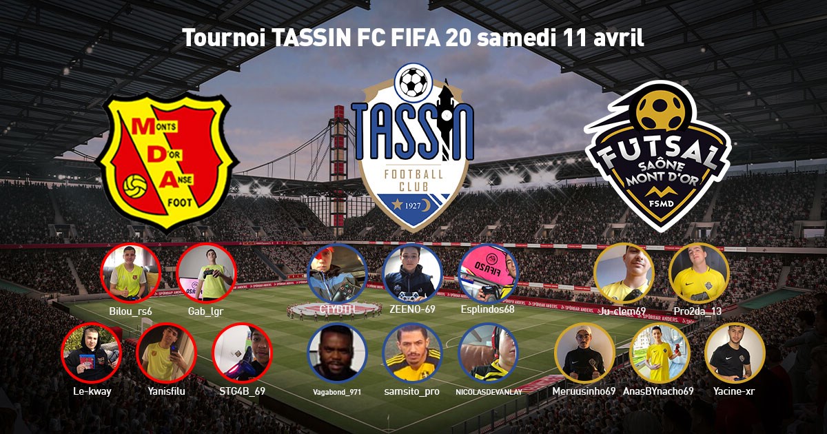#Découverte - Le Tassin FC lance des tournois E-sport Fifa interclubs