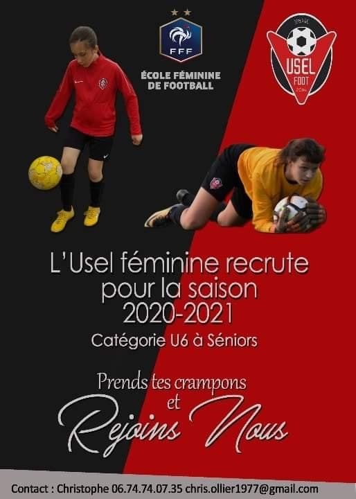 Recrutement de féminines à l'USEL