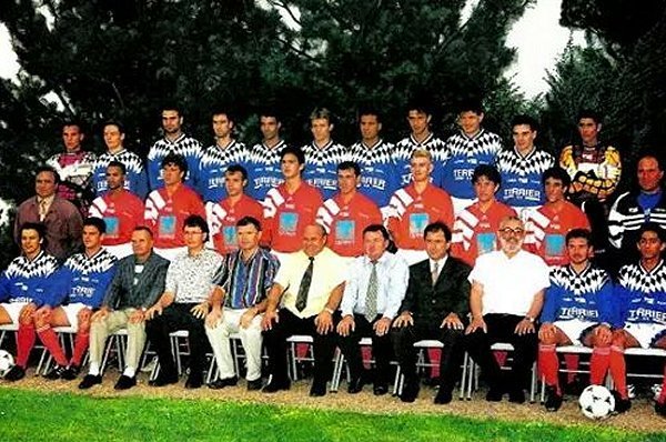 Photo officielle du FC Villefranche version 95-96