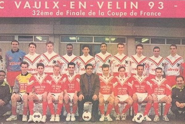 Le FC Vaulx 93, avant la rencontre face au FC Nantes