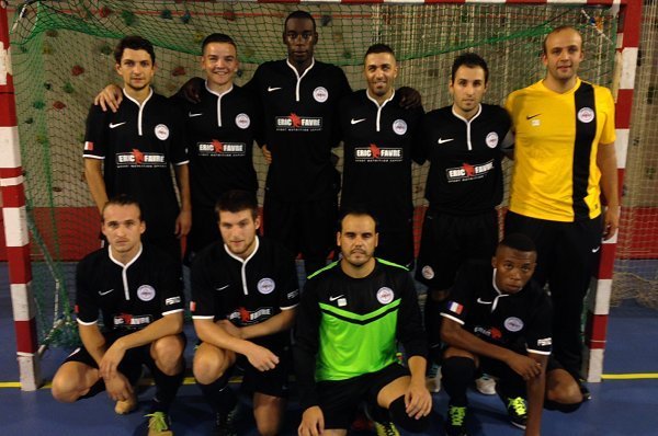L'équipe fanion de Futsal Mont d'Or