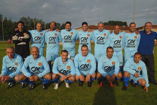 L'équipe victorieuse de la coupe du Rhône 2013