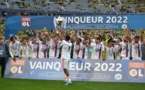La joie des jeunes Lyonnais avec la coupe Gambardella. (Photo Sulyvan Manfroi)
