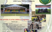 FC BORDS de SAÔNE - Il reste des places pour le stage jeune de la TOUSSAINT !