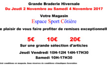 Espace Sport Côtière - Grande BRADERIE d'hiver !