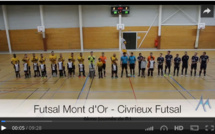 R1 Futsal - Voir le résumé vidéo du derby FS MONT D'OR - FS CIVRIEUX