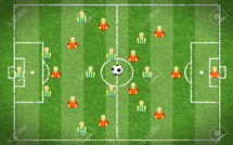 N2 – Le GROUPE de l’AS SAINT-PRIEST POUR le FC MONTCEAU