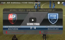 N2 - Voir le résumé vidéo d'ASF Andrézieux - FC VILLEFRANCHE