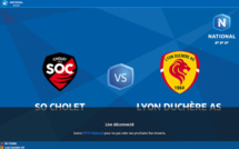 N1 - Le LIVE VIDEO de SO CHOLET - LYON-DUCHERE AS