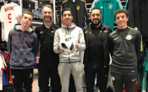 Partenaire - Un U17 du FC VILLEFRANCHE récompensé par ESPACE FOOT 